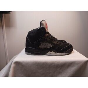 Size 3.5 - Air Jordan 5 Retro OG Black Metallic Reimagined HF3976 001